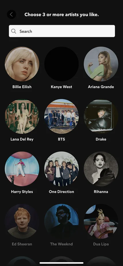 Spotify App Screenshot 2